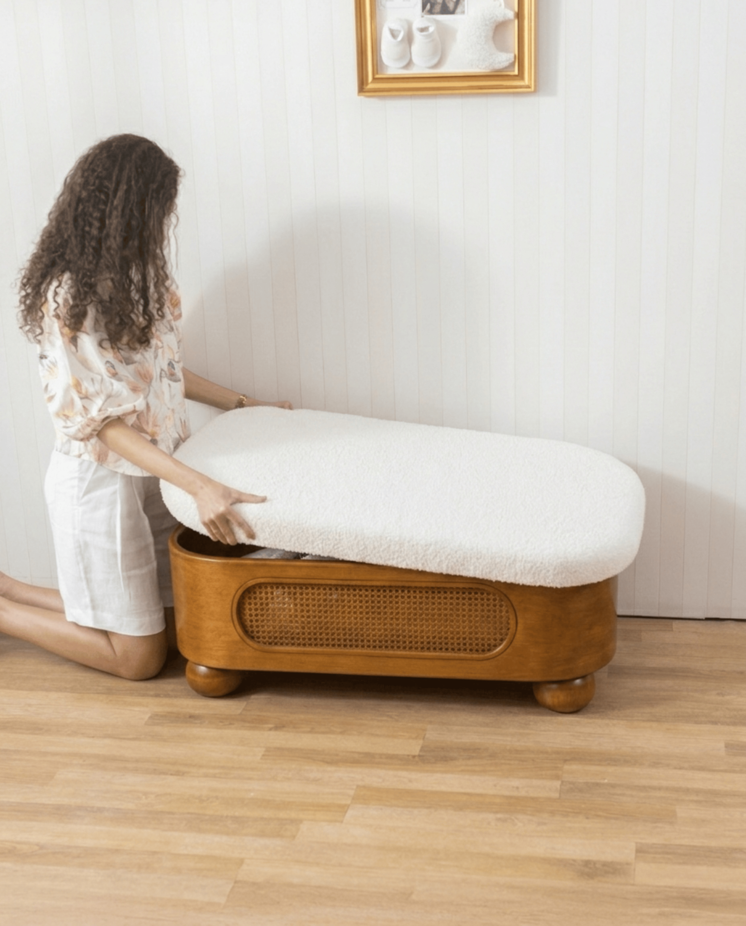 Oasis Bassinet + Grow with me Kit - Nutmeg