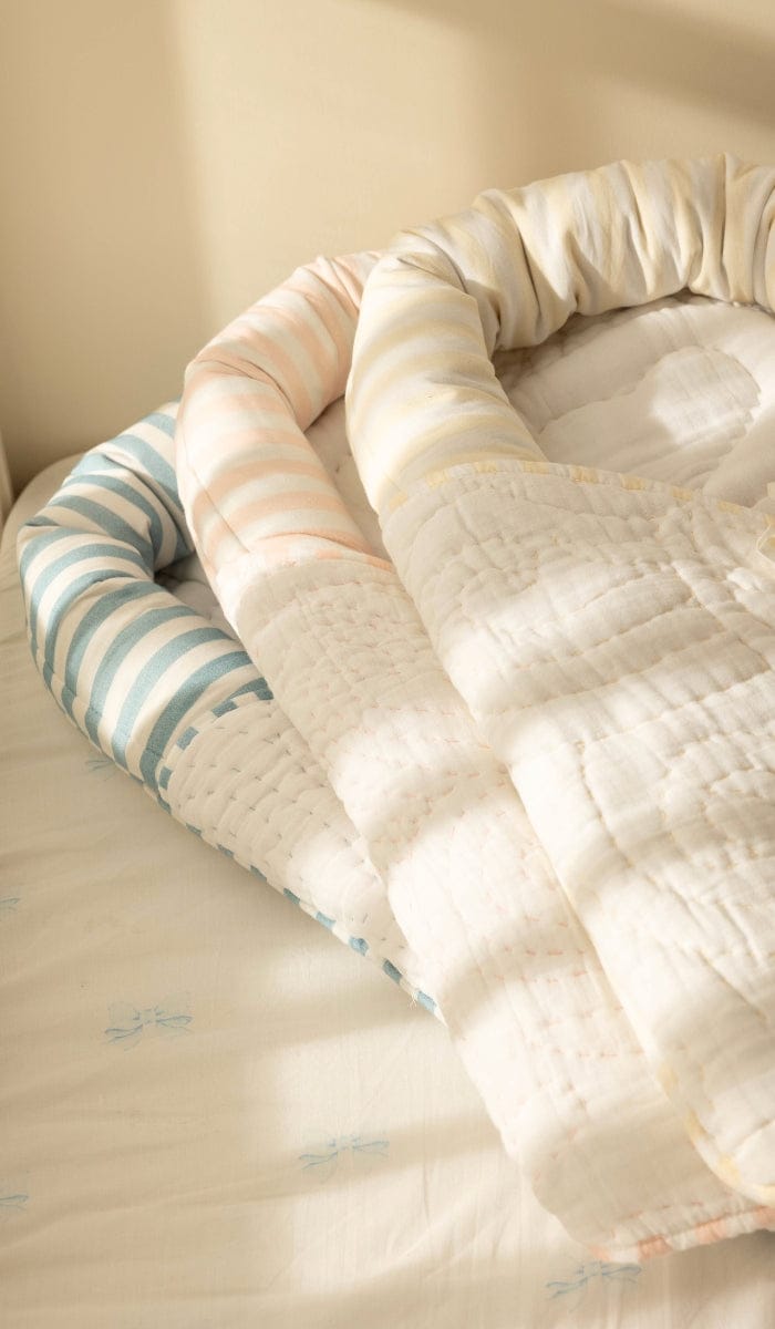 Cocoon Newborn Wrap - Blue