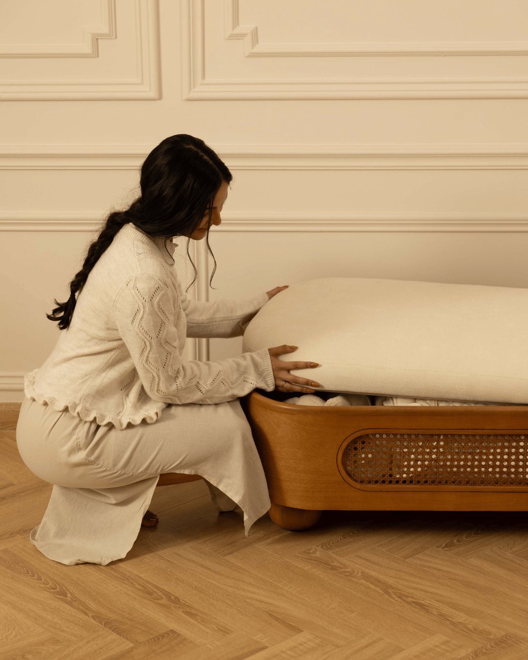 Baby Jalebi Baby & Toddler Oasis Forever Play Complete - Bassinet + Grow with me Set - Nutmeg