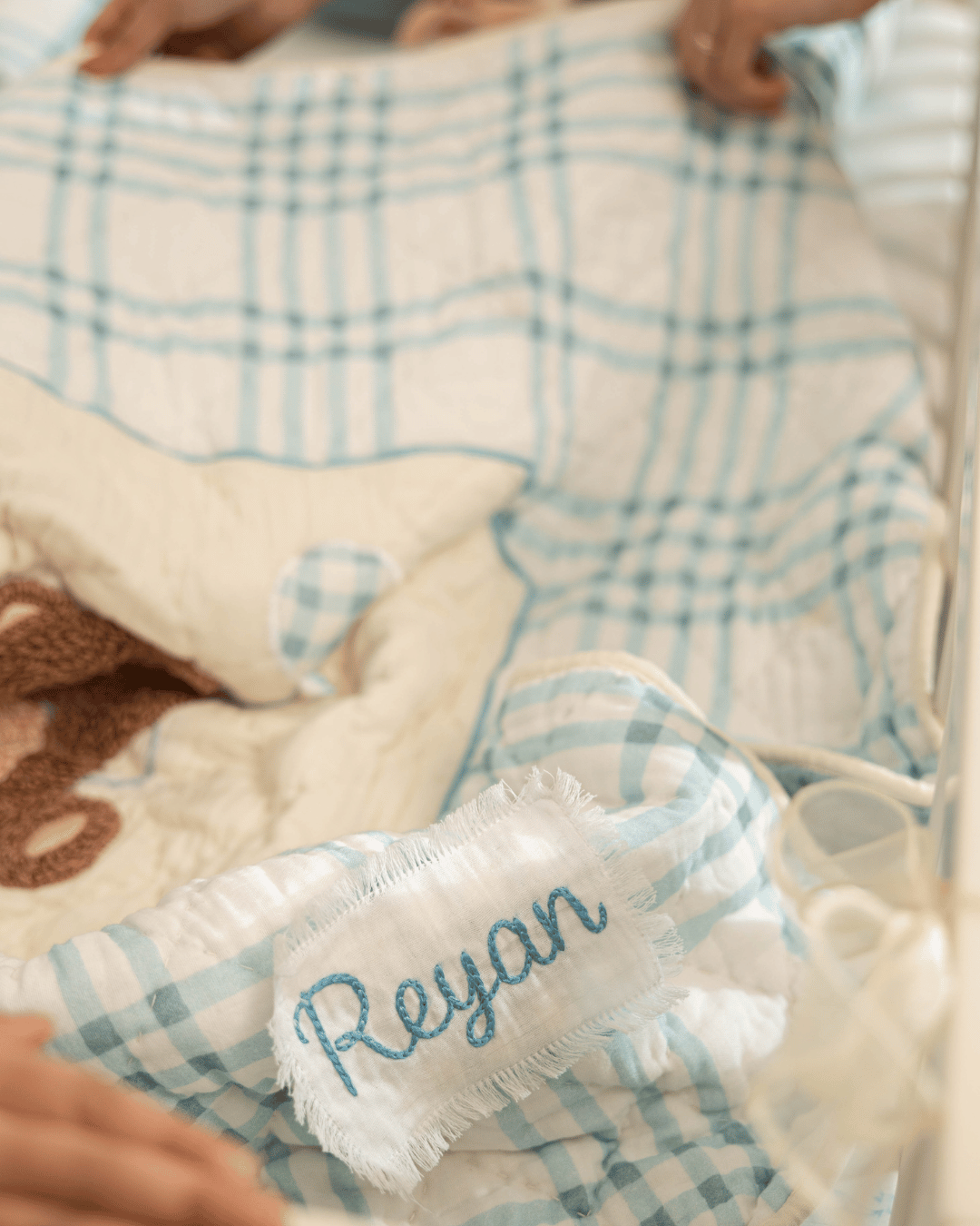 Baby Jalebi Bernie the Bear Blanket