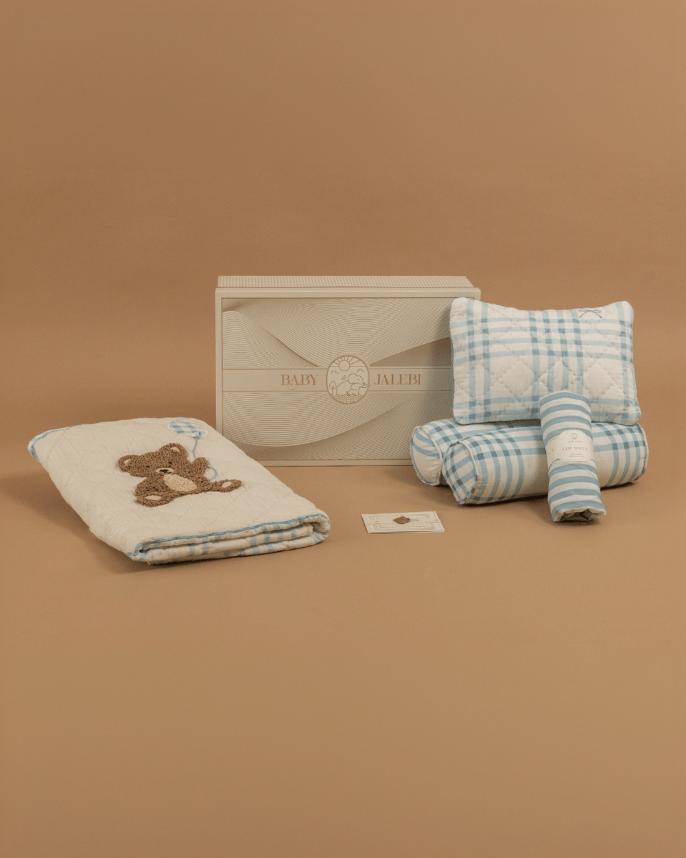 Baby Jalebi Bernie the Bear Cot Bedding Set