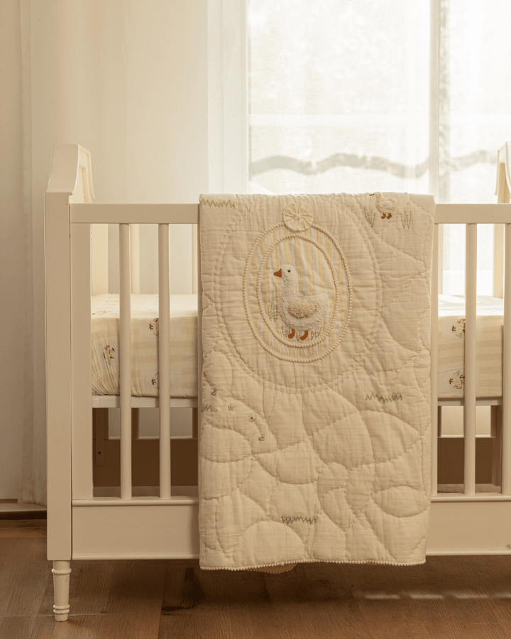 Baby Jalebi ButterCup Pillow & Blanket Set