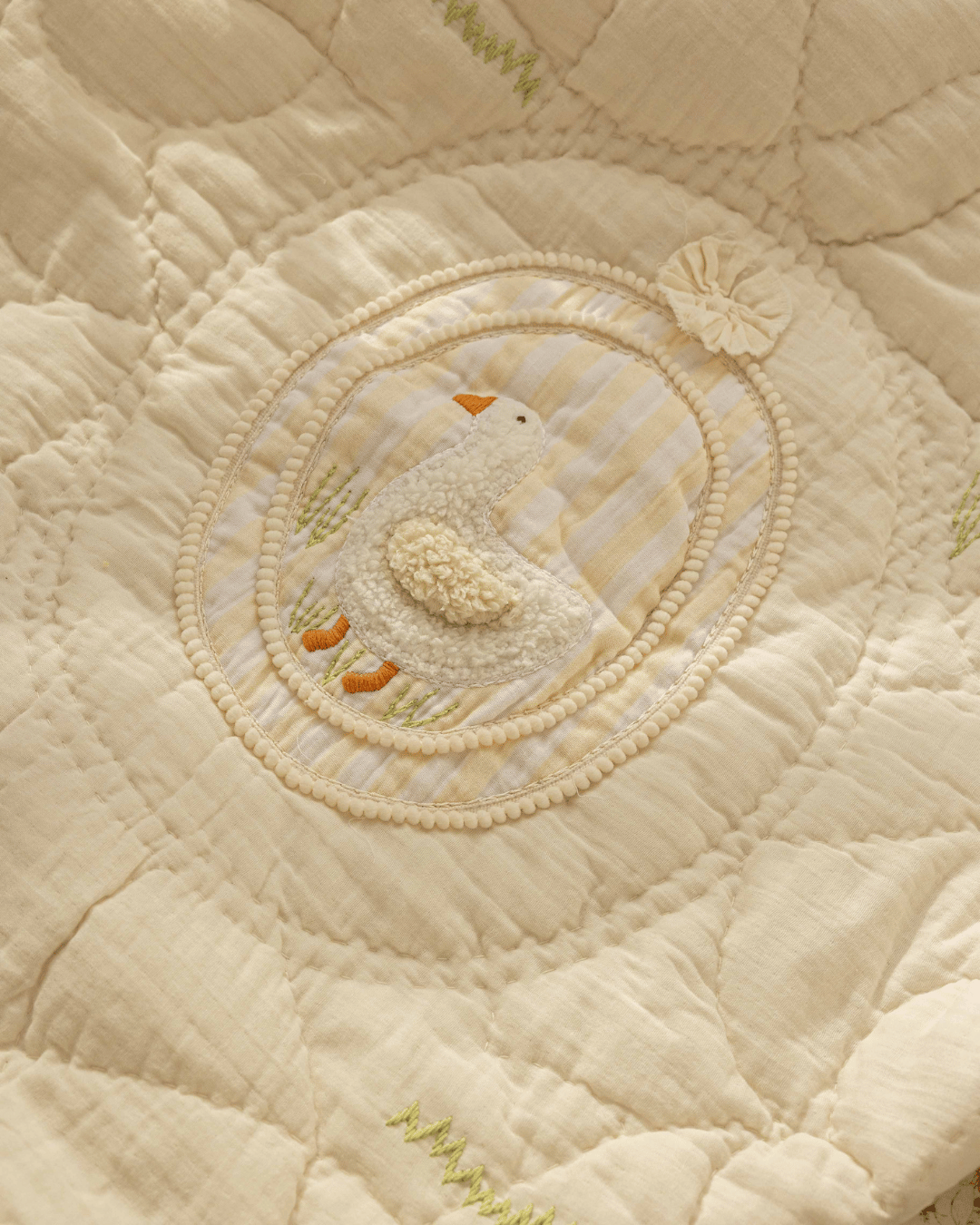 Baby Jalebi Cot Bedding Sets ButterCup Cot Bedding Set with Bumper