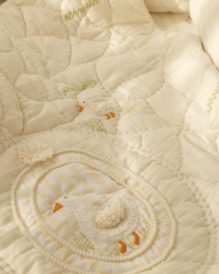 Baby Jalebi Cot Bedding Sets ButterCup Cot Bedding Set with Bumper