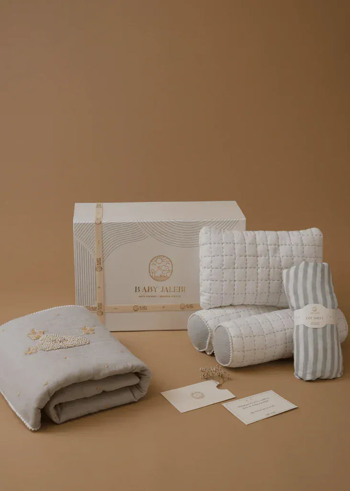 The Ultimate Newborn Essentials Bundle - Grey