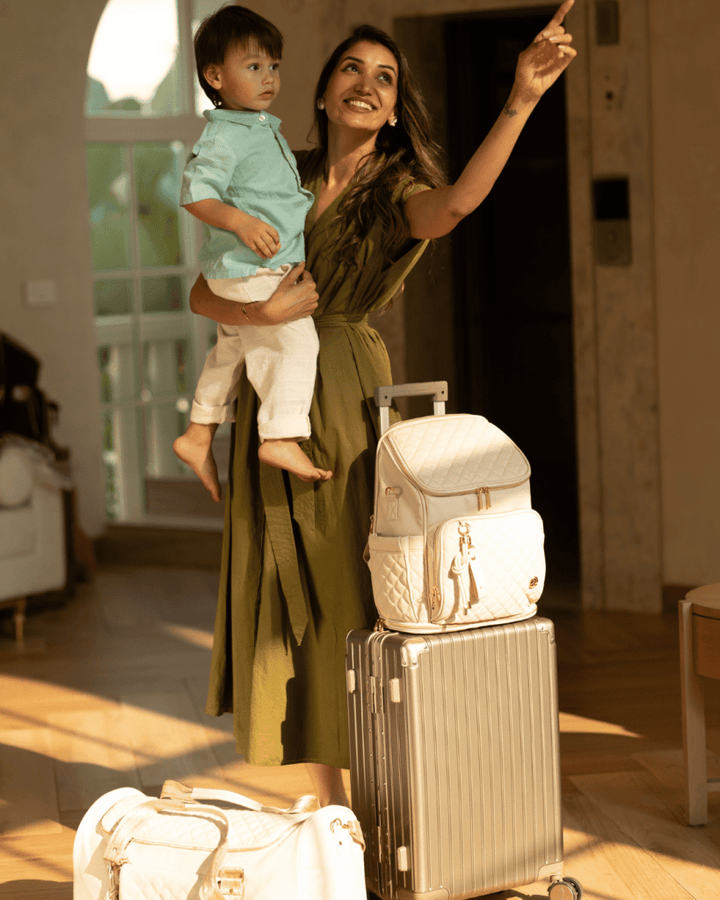 The Voyager Duo <br> Super Trooper & Mama Mia - Ecru - Baby Jalebi