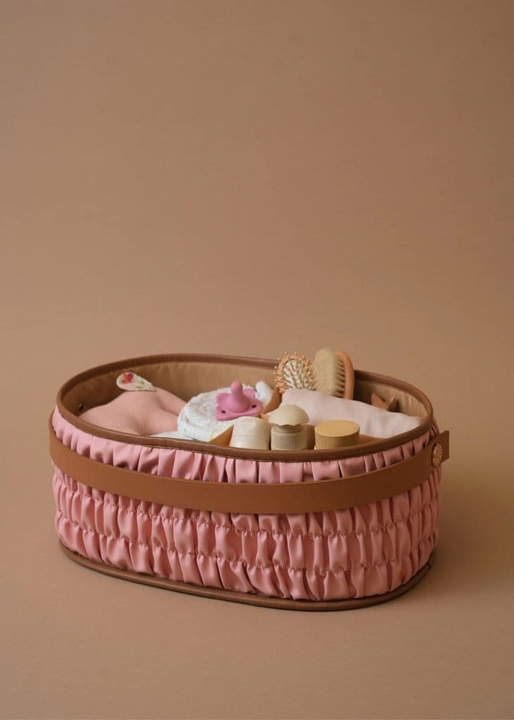 Diaper Caddy Gift Bundle - Pink - Baby Jalebi
