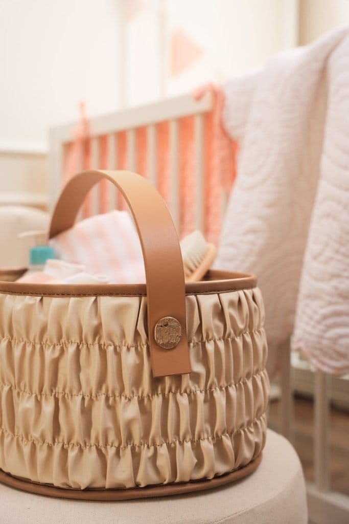 The Dune Diaper Caddy - Ecru - Baby Jalebi