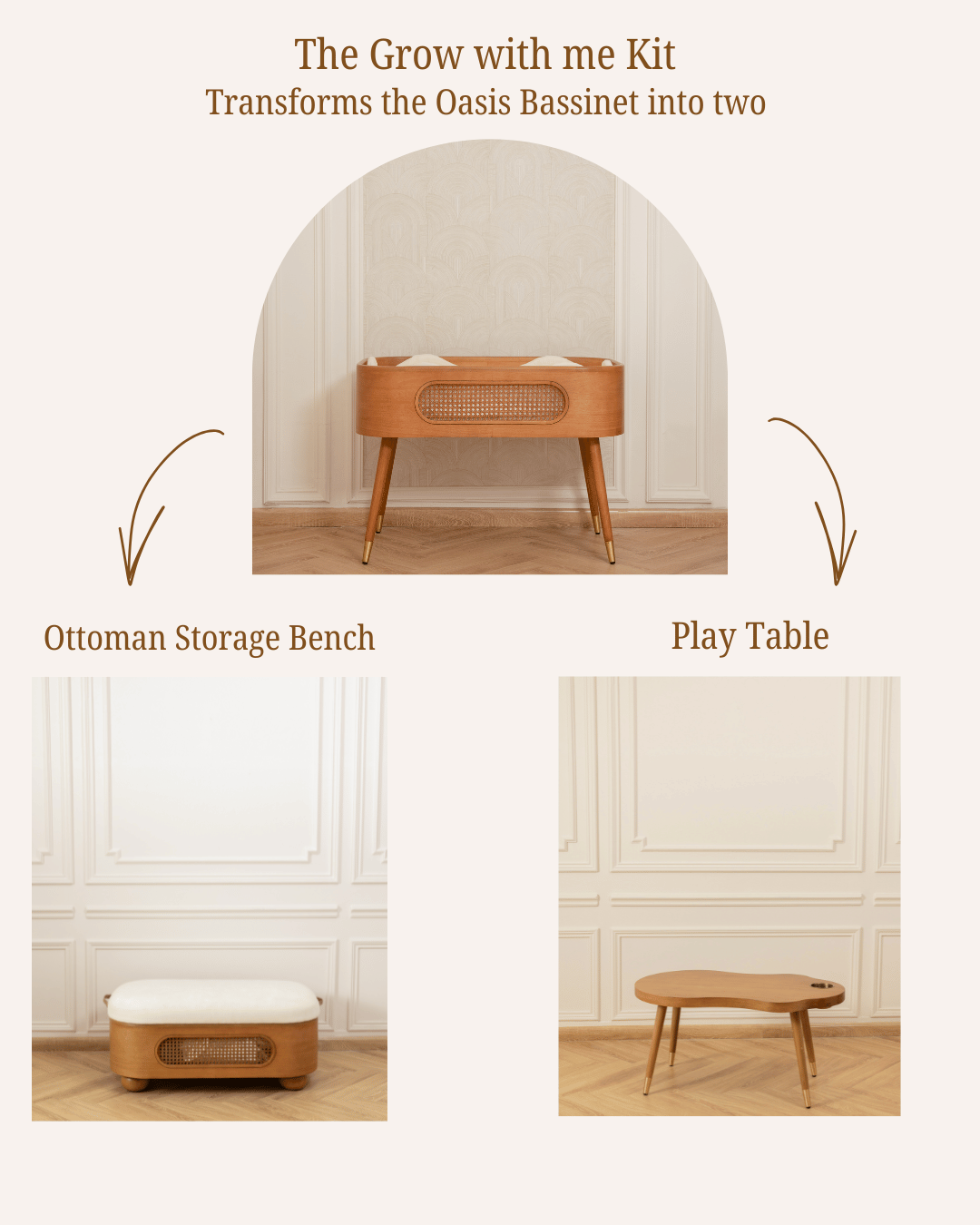 Baby Jalebi Grow with me KIt Grow with me Kit - Nutmeg