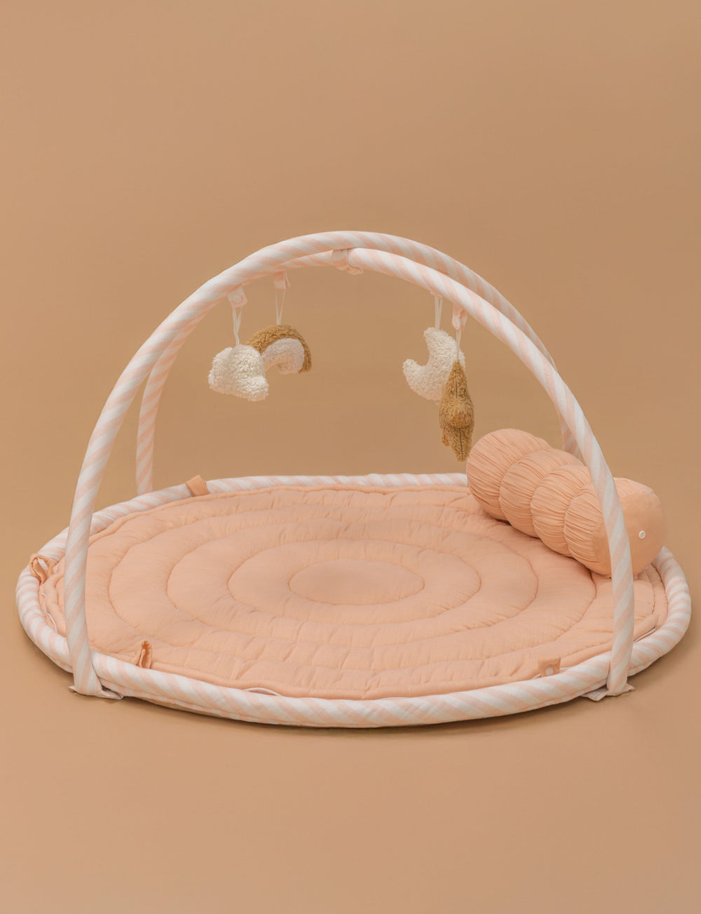 Baby Jalebi Island Play Mat with Bumper Set – PINK - The Complete Dream Team