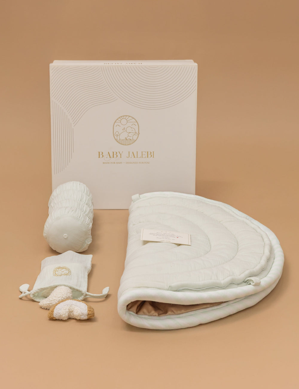 Baby Jalebi Island Play Mat with Bumper Set – The Complete Dream Team