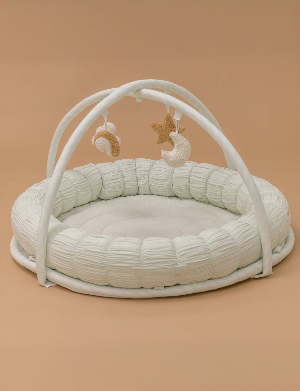 Baby Jalebi MINT Island Play Mat with Bumper Set – The Complete Dream Team