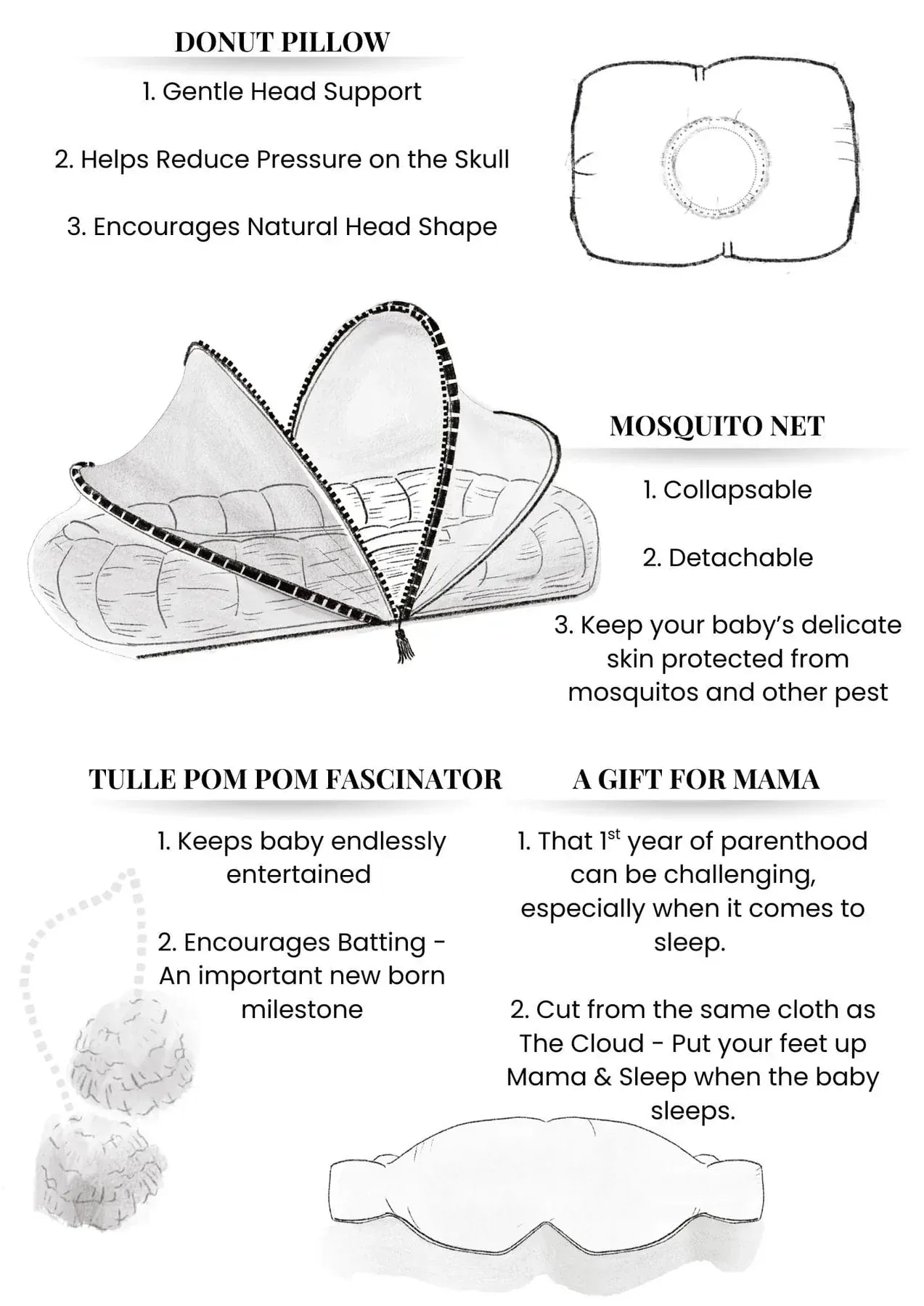 The Ultimate Newborn Essentials Bundle - Grey