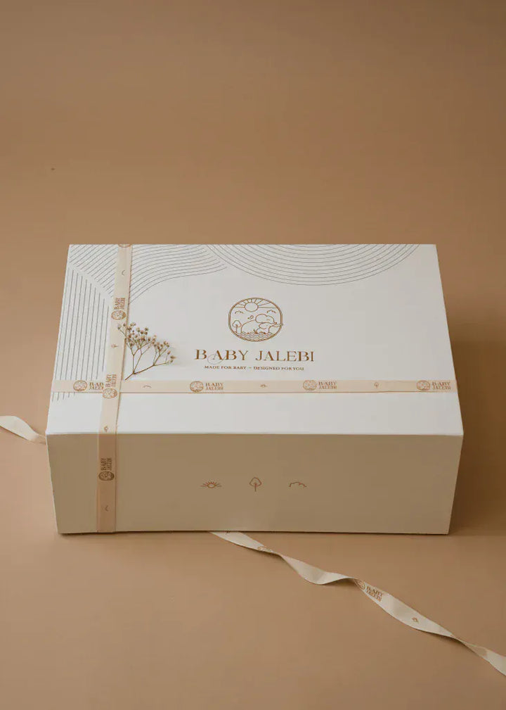 Baby Jalebi The Ultimate Newborn Essentials Bundle  - Ecru