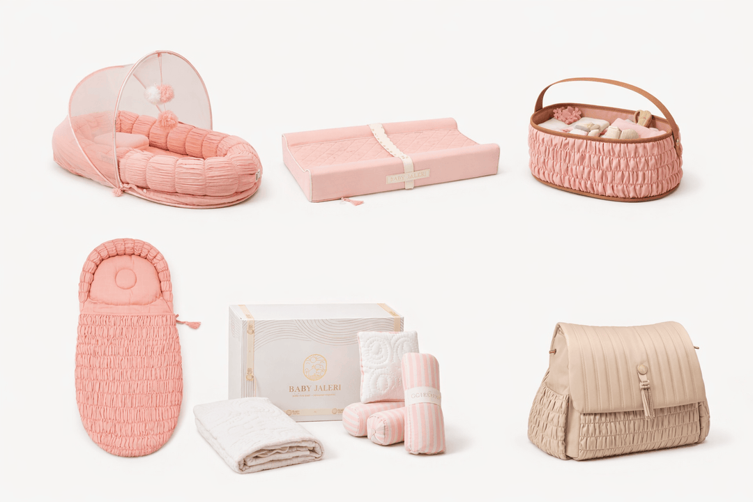 Baby Jalebi The Ultimate Newborn Essentials Bundle – Pink