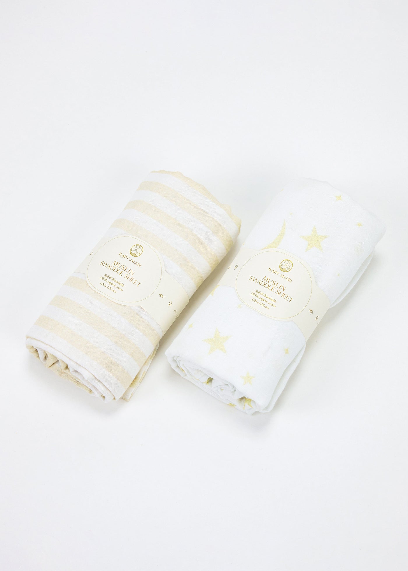 Luna Organic Muslin Swaddle Set