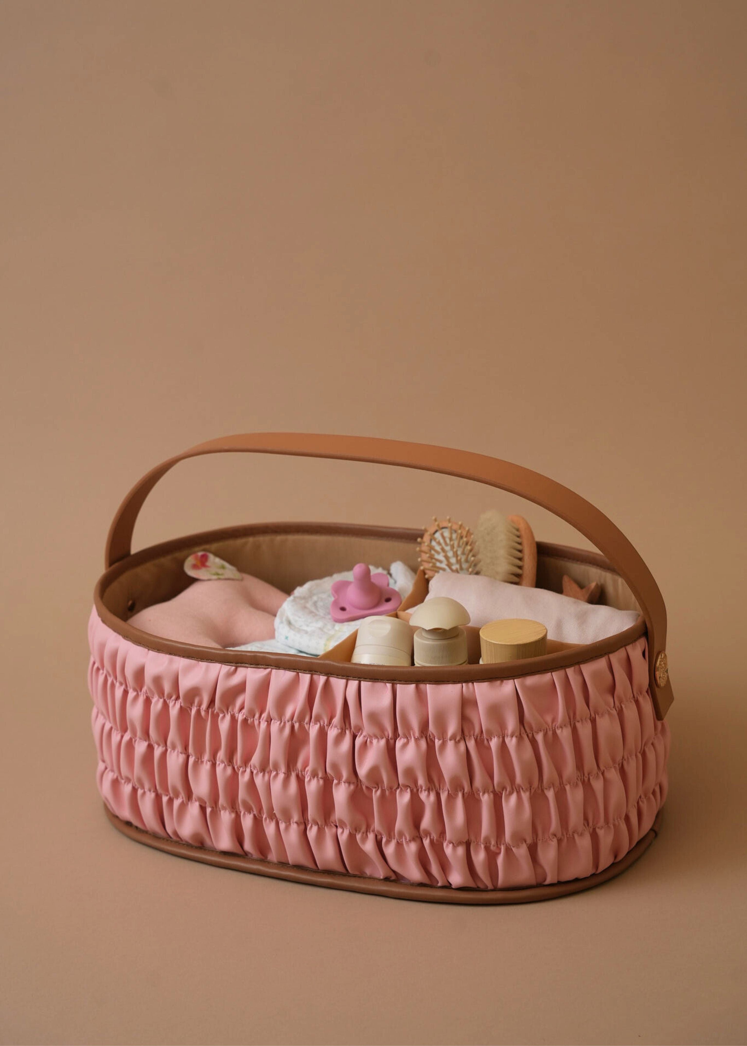 Paquete de regalo para carrito de pañales - Rosa