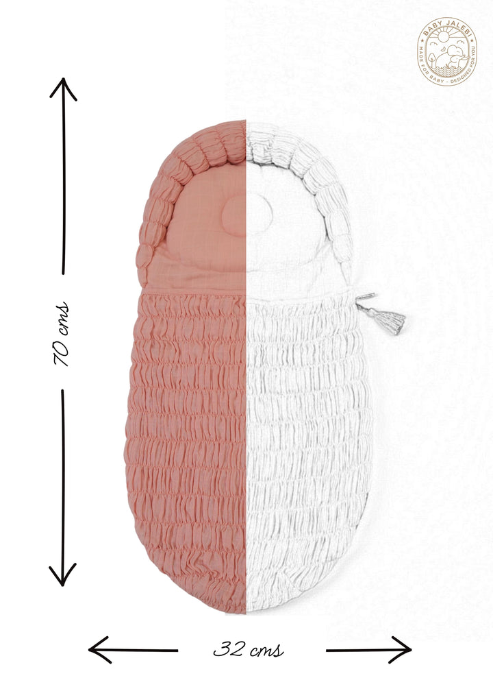 Le sac de couchage Crescent rose