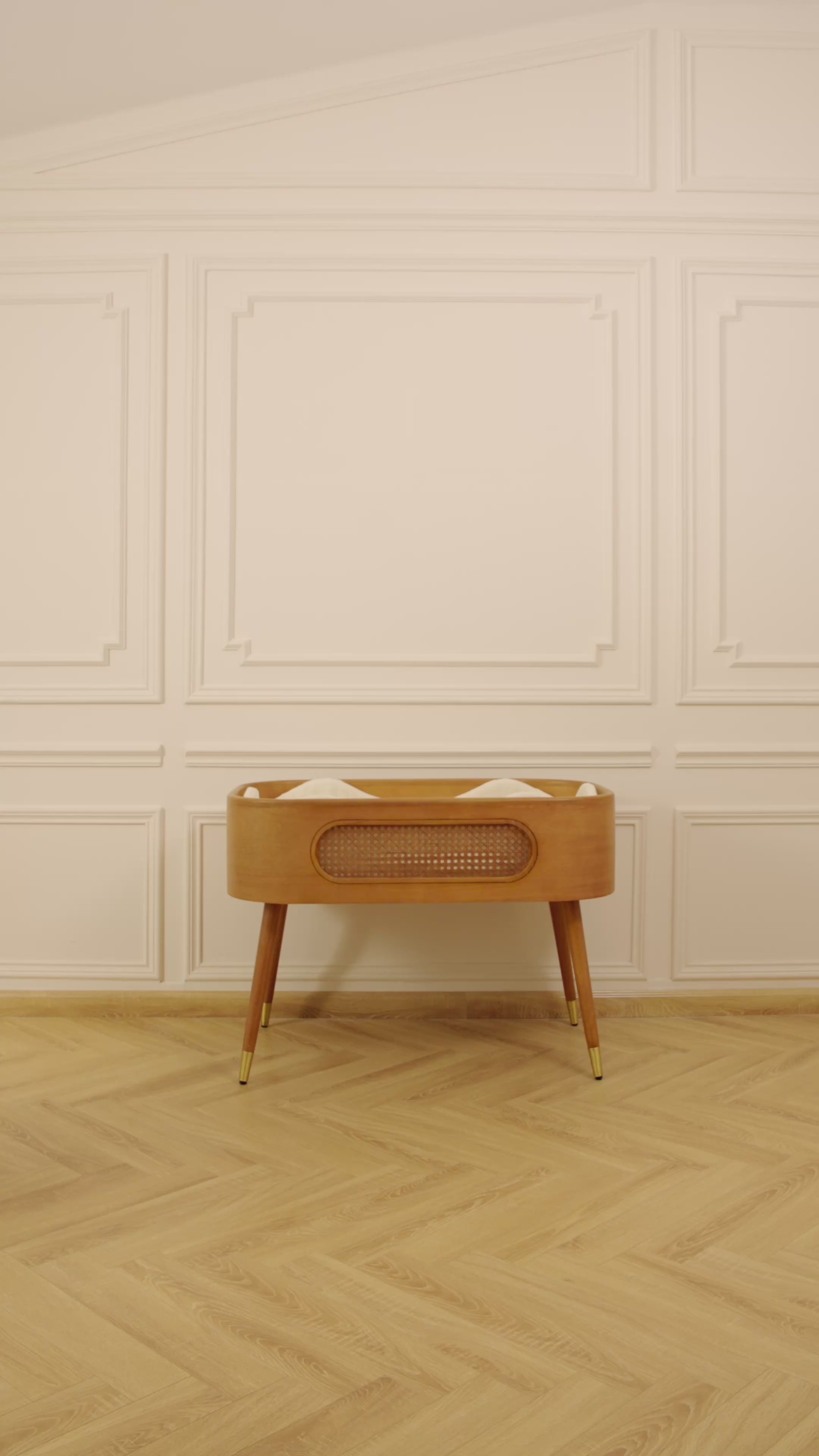 Oasis Bassinet + Grow with me Kit - Nutmeg