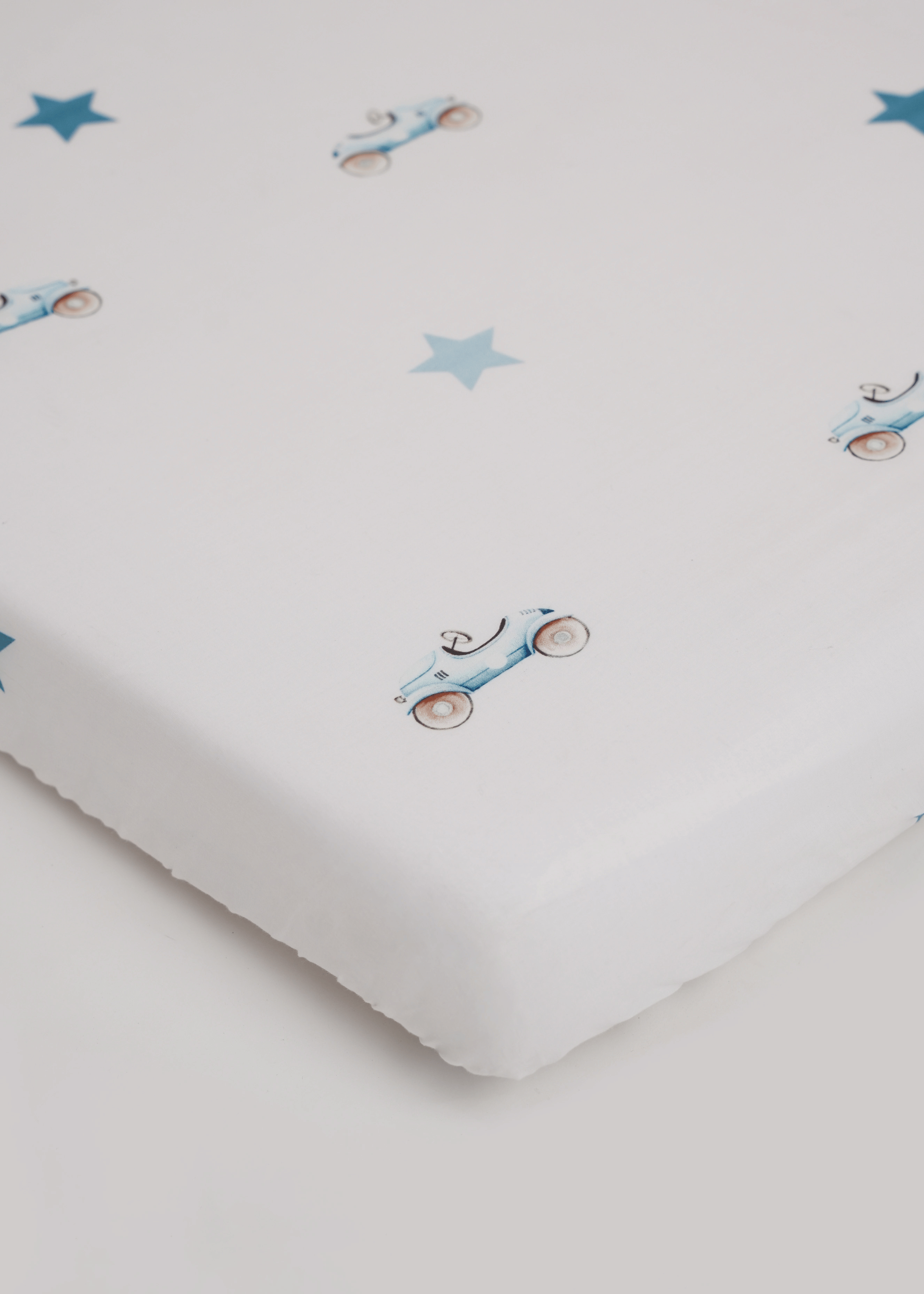 Roadster Fitted Cot Sheet