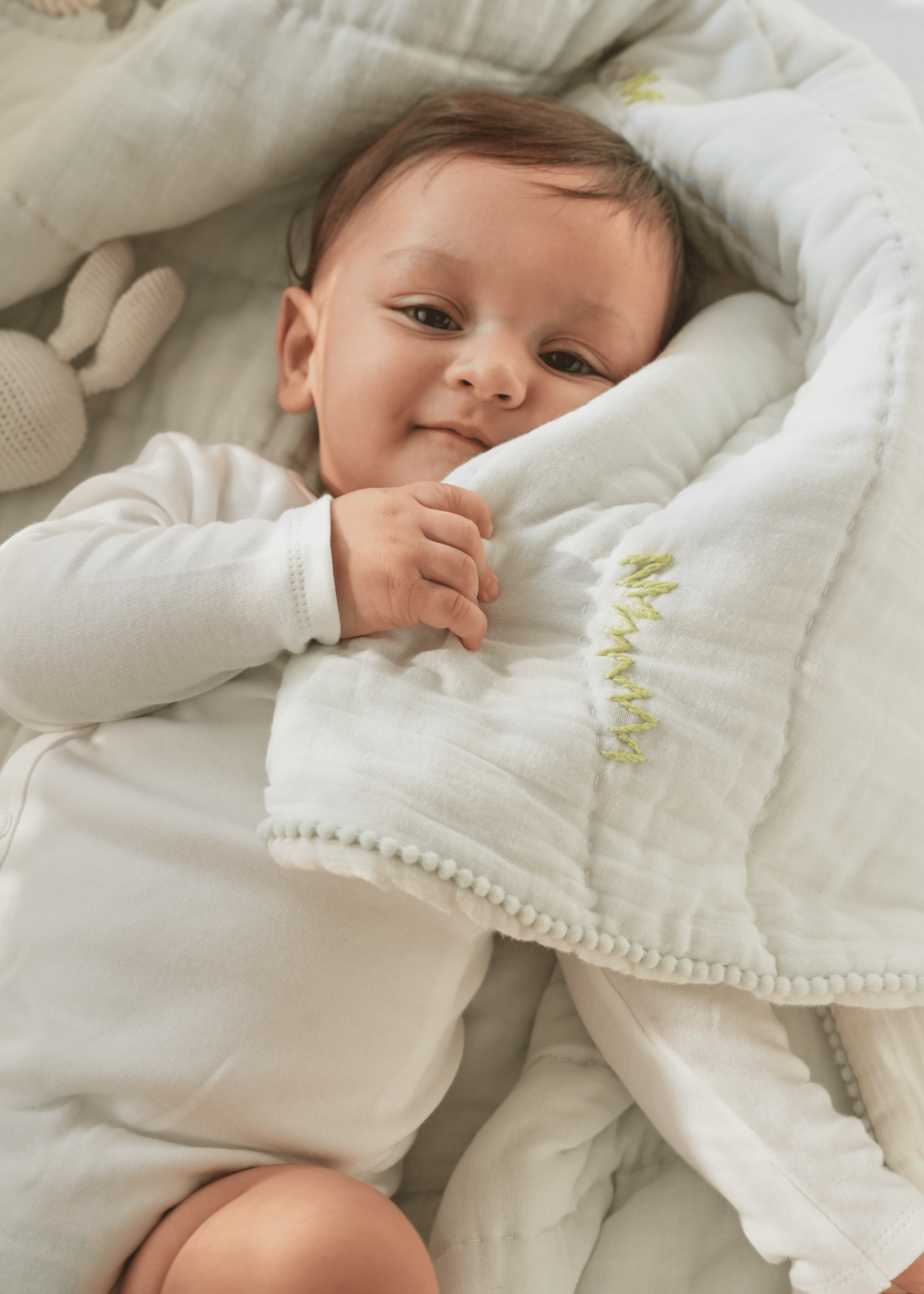 Counting Sheep Complete Cot Bedding Set with Bumper