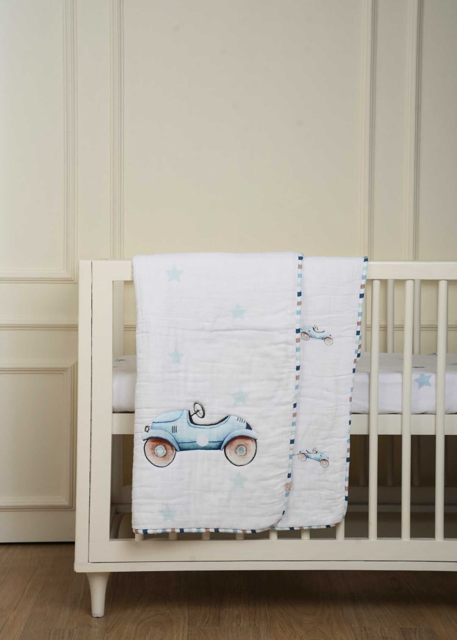 Roadster Cot Bedding Set