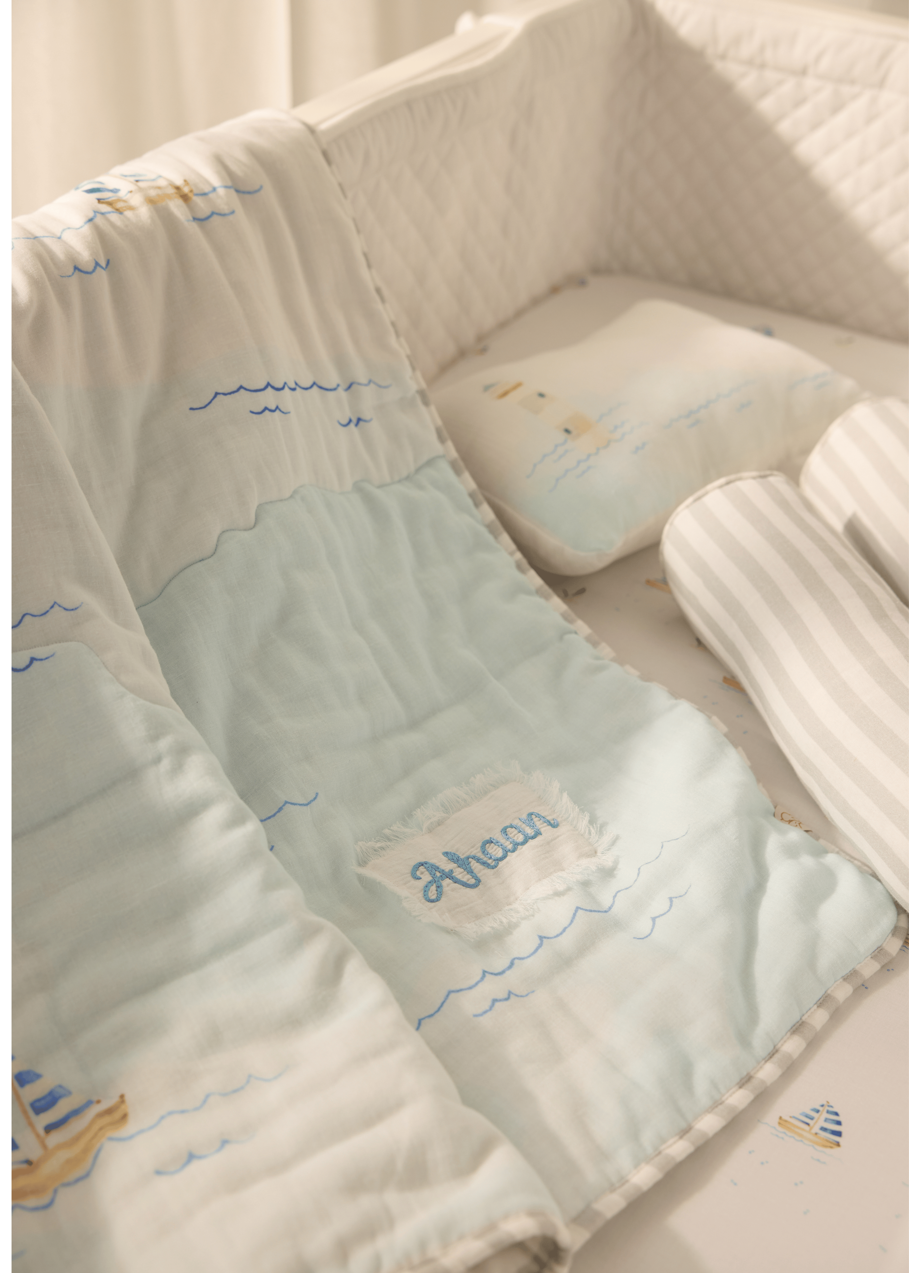 Riviera Cot Bedding Set