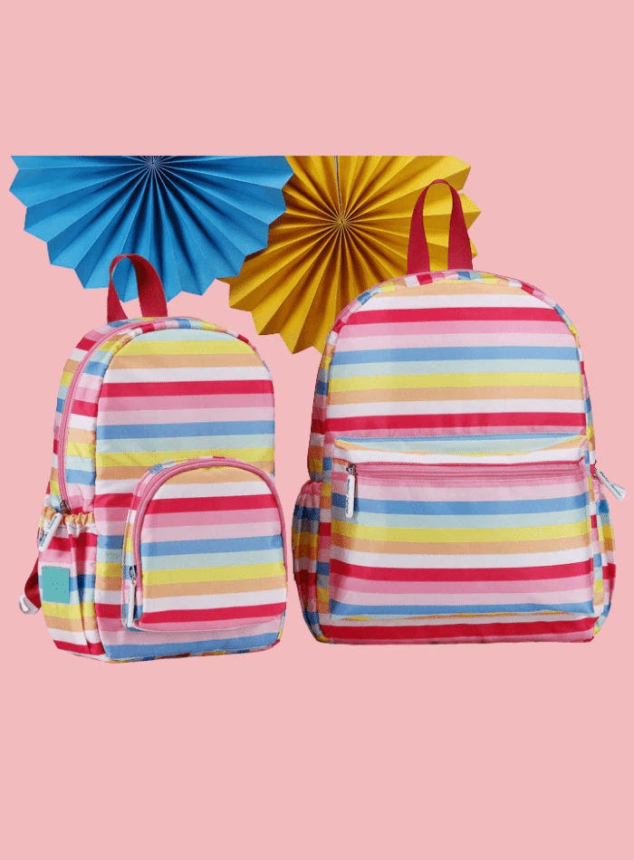 Rainbow Stripe 14'' Big Kid Backpack