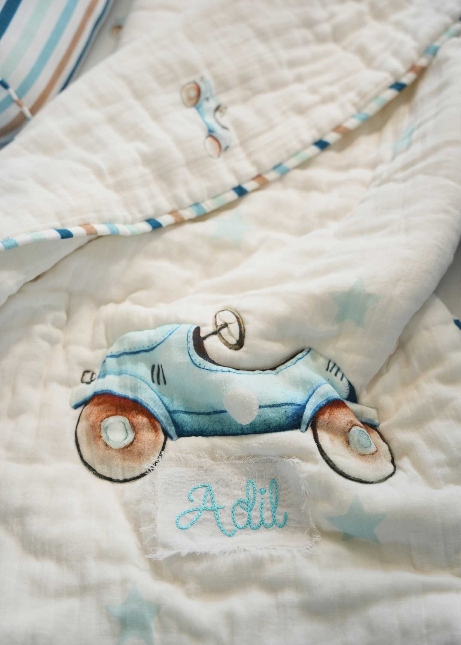 Parure de lit Roadster pour lit bébé