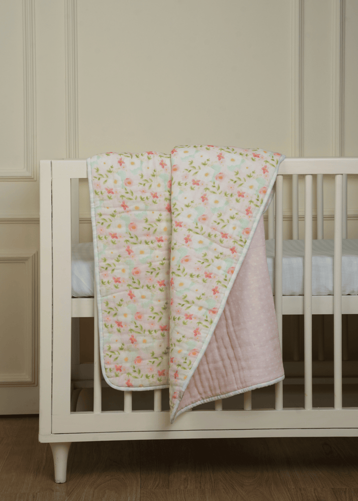 Sayuri Complete Cot Bedding Set with Bumper