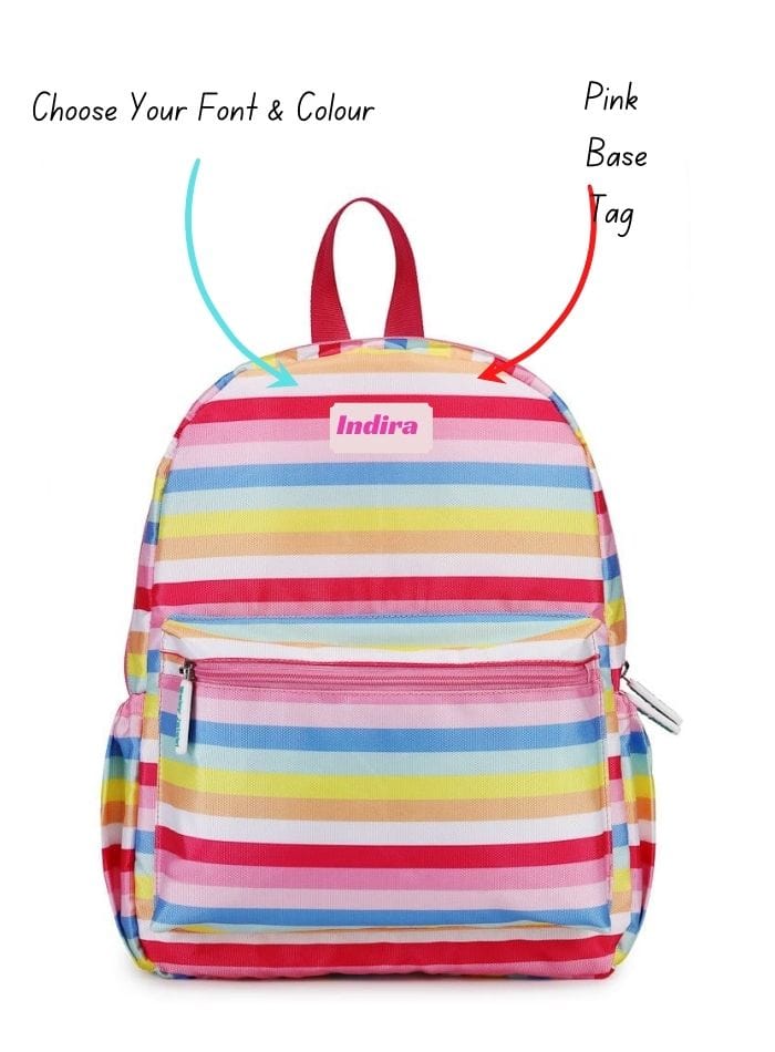 Rainbow Stripe 14'' Big Kid Backpack