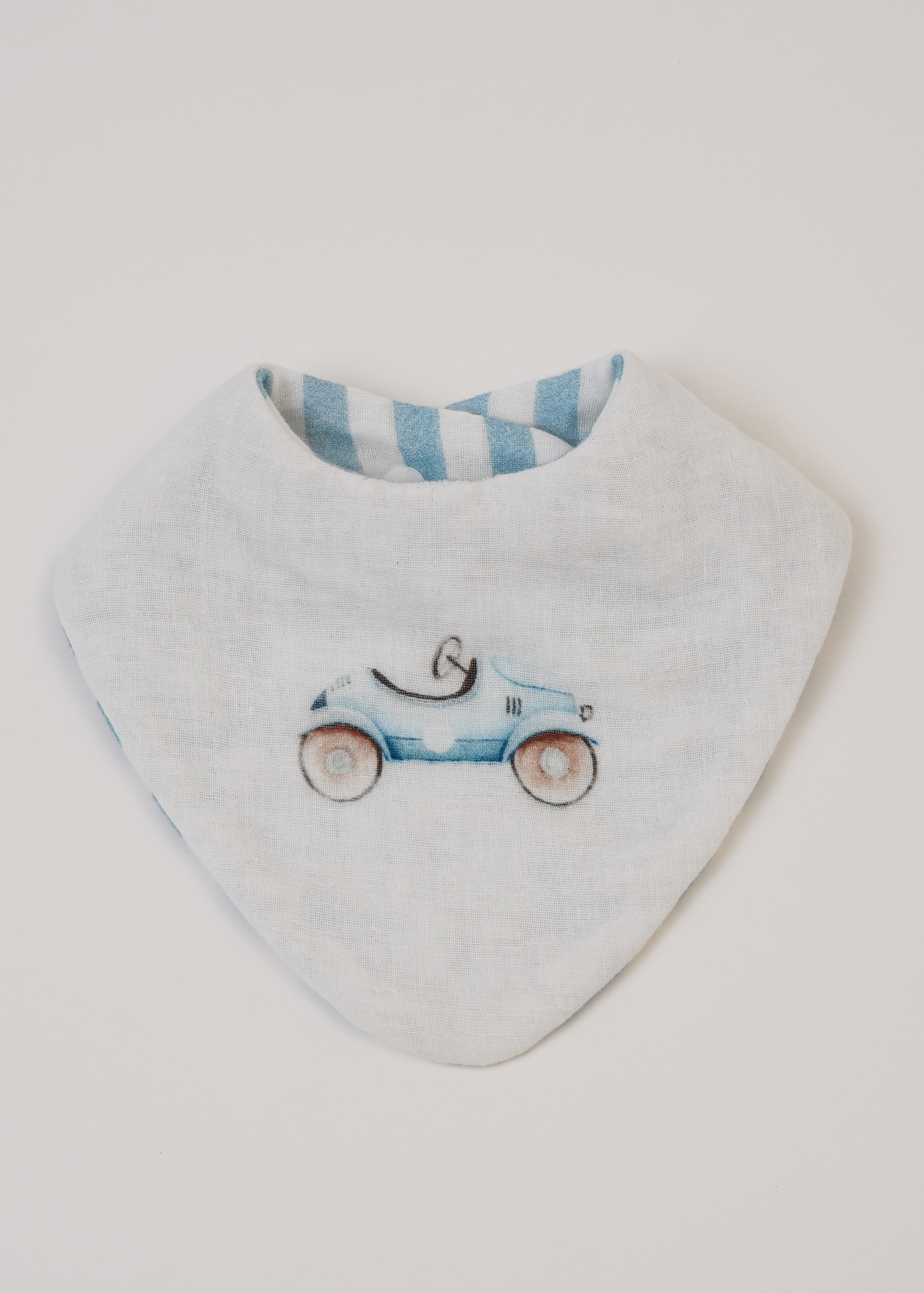 Set of 3 Bibs Roadster +  + Stripes