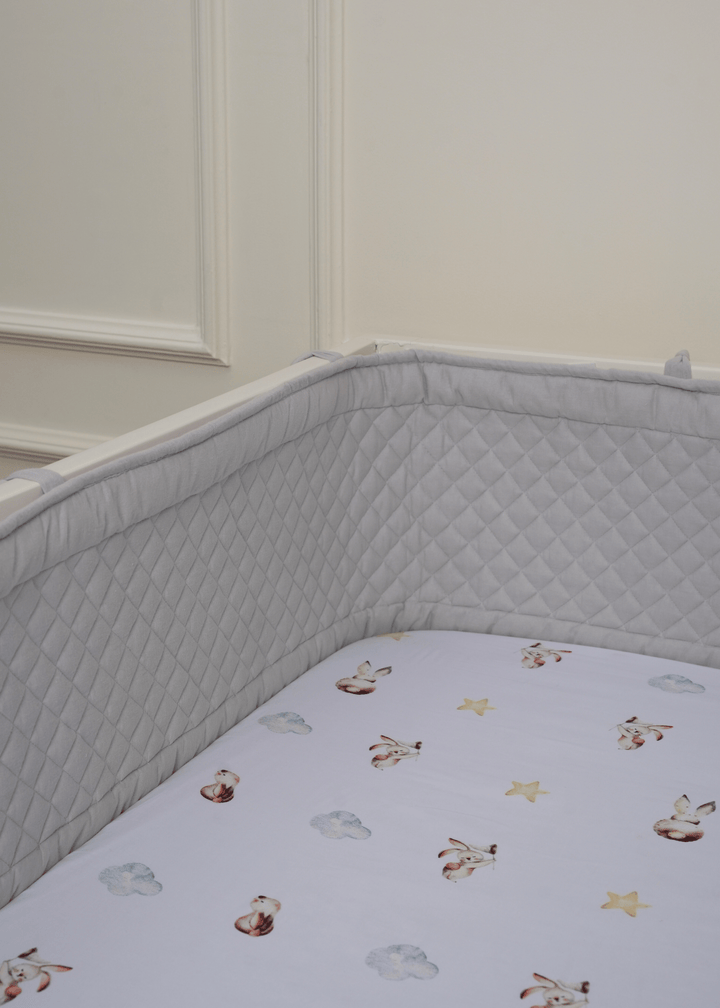 Protector de cuna - Gris