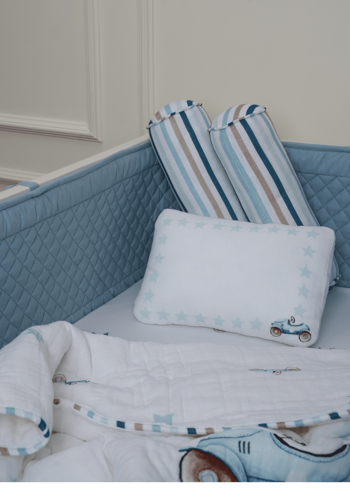 Roadster Baby Pillow