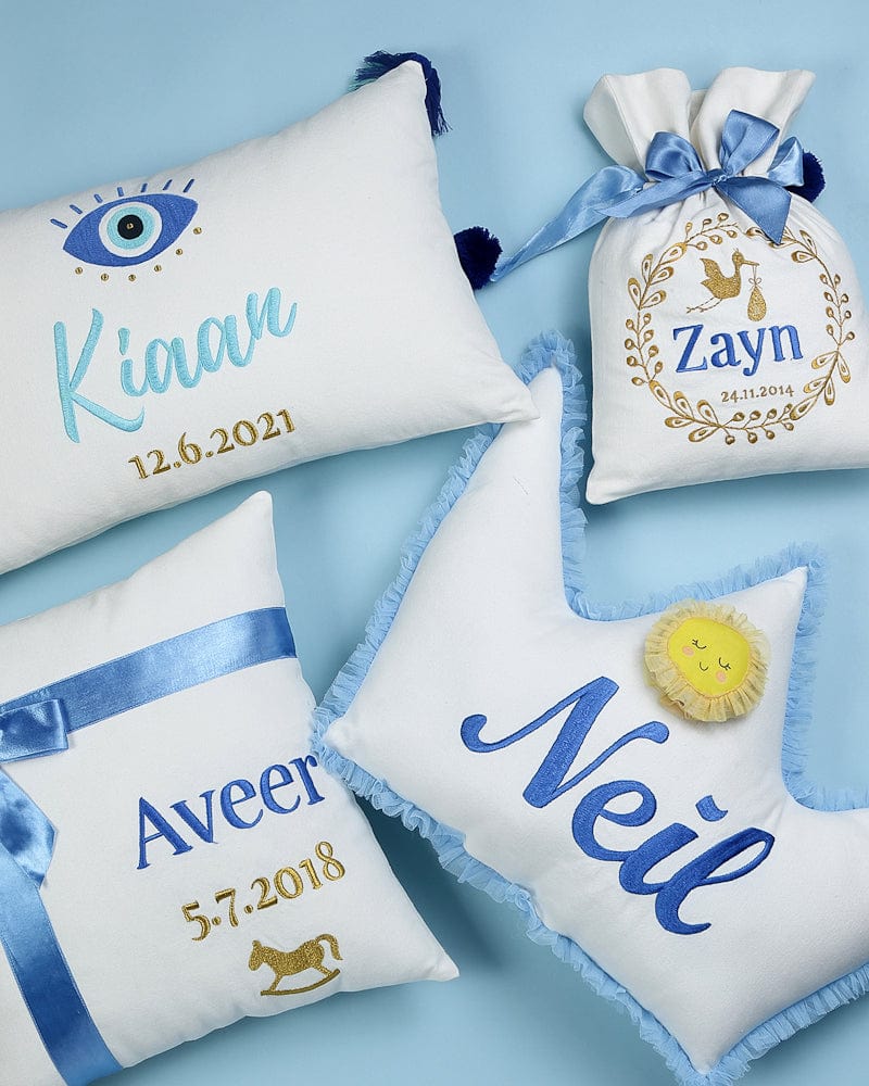 The Crown Personalised Name Cushion