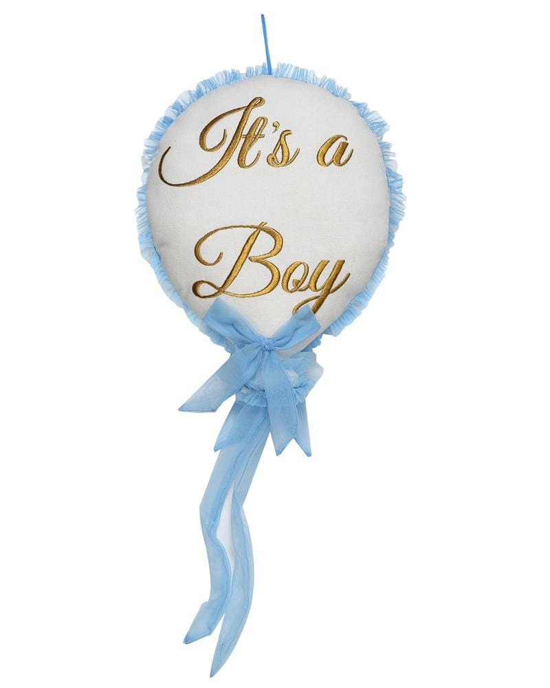 It's a Boy Balloon Cushion - Baby Jalebi