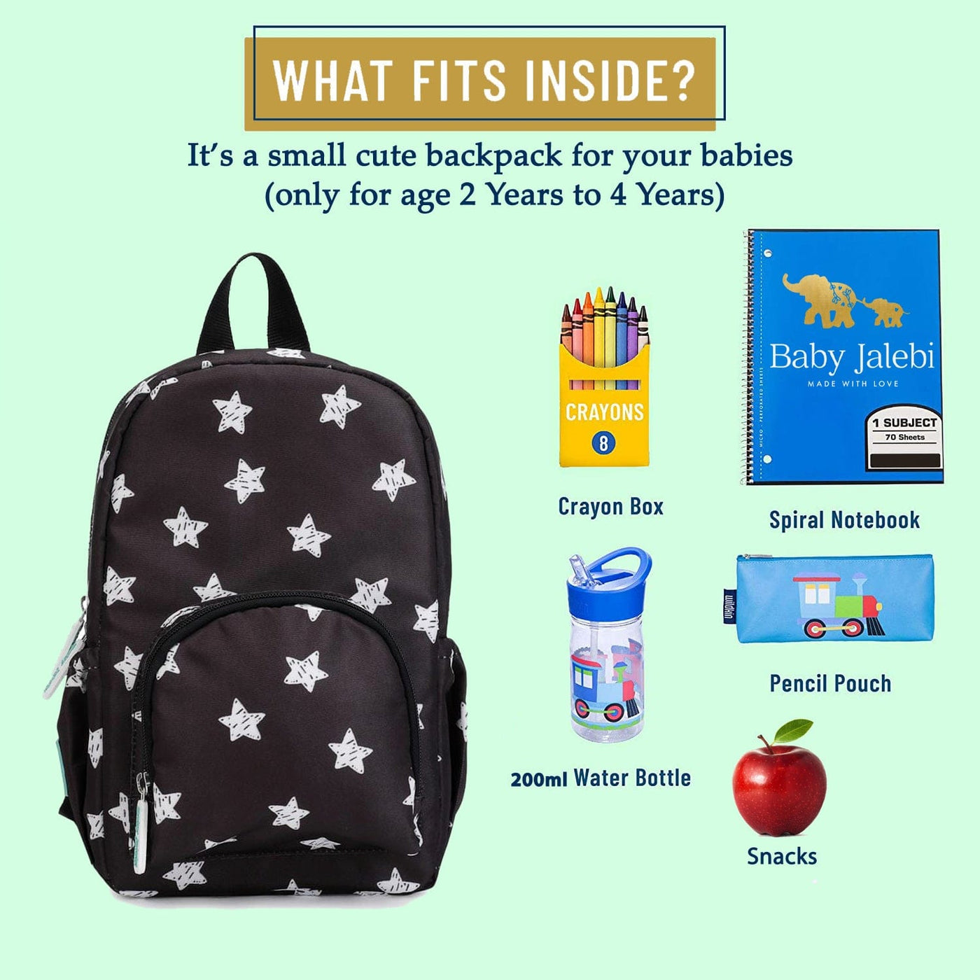 Stars 11''  Mini Backpack (18 Months - 3 Years)
